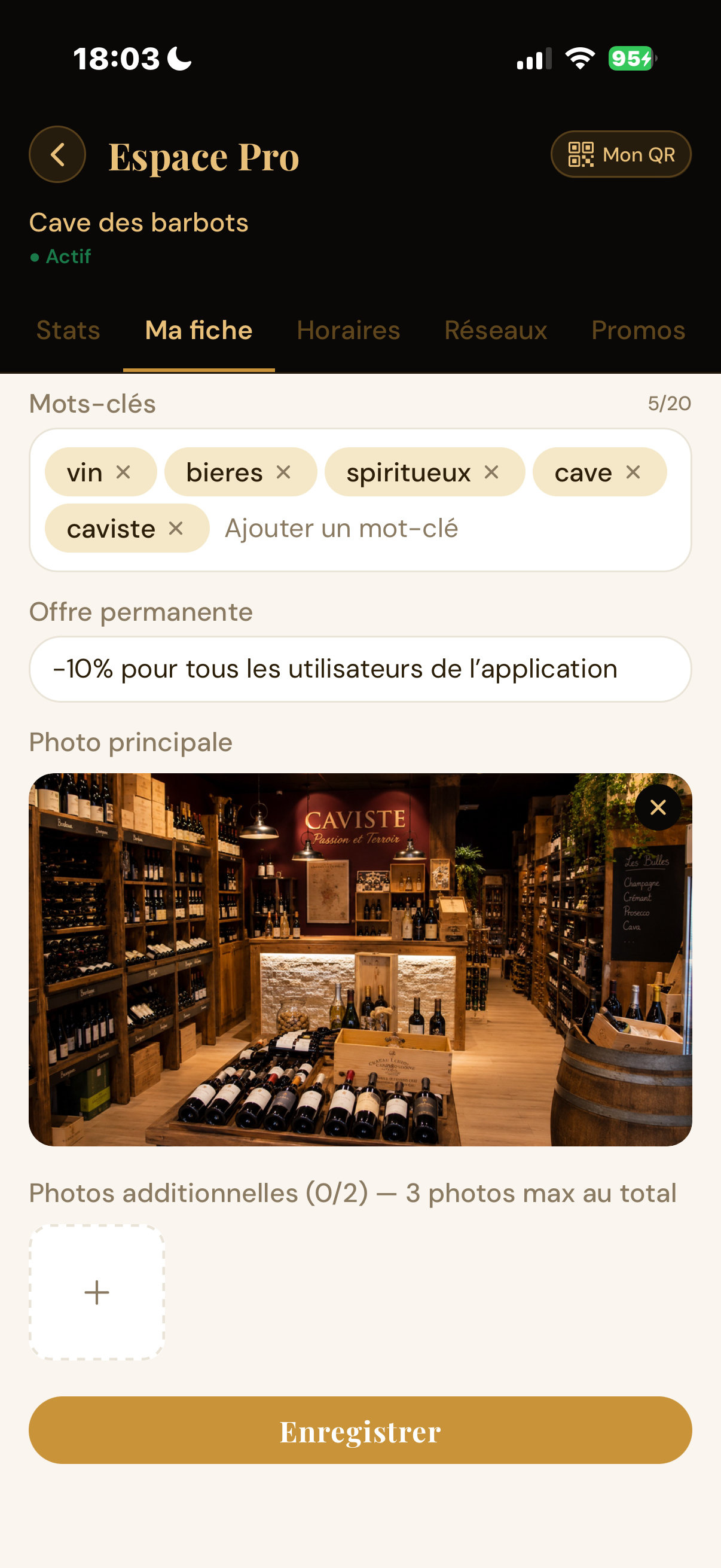 Ma fiche - photos